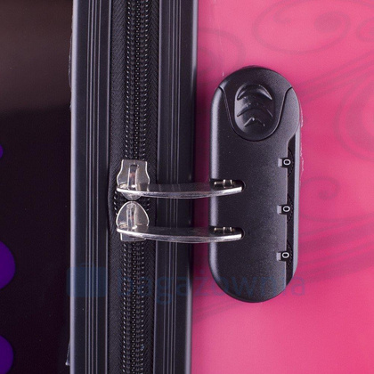 Mała kabinowa walizka KEMER RGL PRINT S EMOTKI