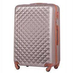 Duża walizka KEMER SOLIER 190 Złota - min. zamówienie 20 / 50 / 100 szt.