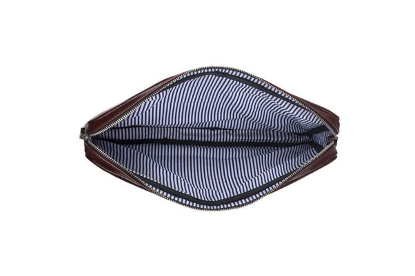 Skórzane etui na laptop 13'  SA23 Bordowy - min. zamówienie 20 / 50 / 100 szt.