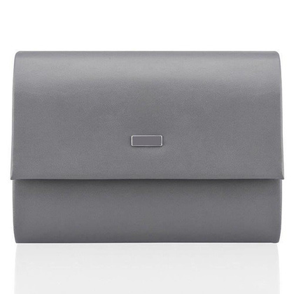 Torebka wizytowa damska KEMER SOLIER F14 Szara Matowa - min. zamówienie 20 / 50 / 100 szt.