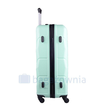 Średnia walizka WINGS 147 M Jasnozielona