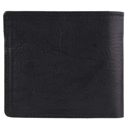 Portfel męski skórzany KEMER 331M/J Czarny / Jasny brąz - min. zamówienie 20 / 50 / 100 szt.