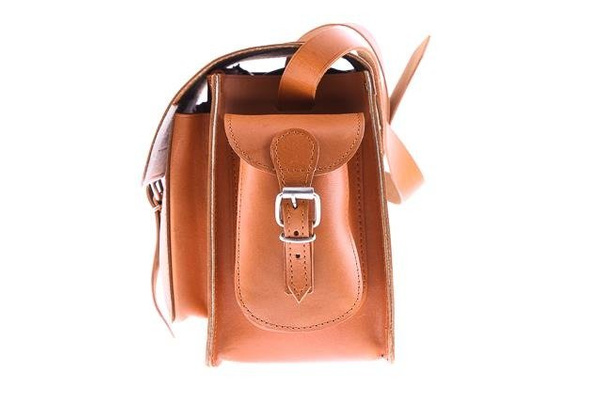 Oryginalna torba skóra KEMER VOOC Vintage P29 brąz