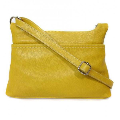 Super listonoszka,przewieszka Vera Pelle Miodowa  VP1267GL