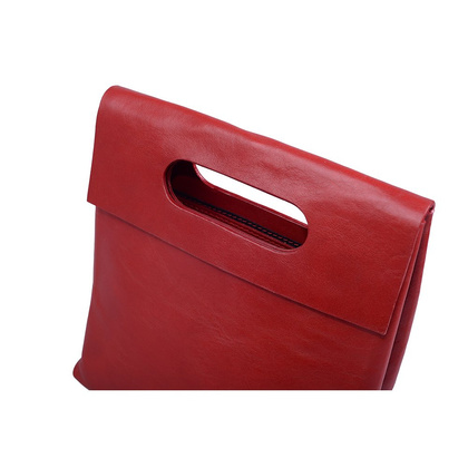 Torebka damska skórzana KEMER 174 Czerwona - min. zamówienie 20 / 50 / 100 szt.