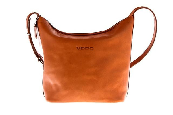 Worek, torebka damska KEMER VOOC Vintage P31 koniak