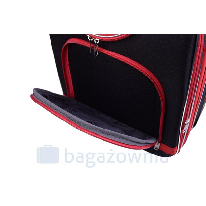 Mała kabinowa walizka PELLUCCI RGL Ryanair Czerwona/Czarna