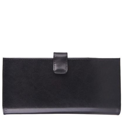 Etui na karty skórzane KEMER 213W/DW Czarne