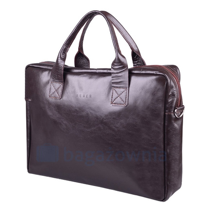 Torba na laptop KEMER TSL17 Brązowa - min. zamówienie 20 / 50 / 100 szt.