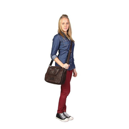 Torba na ramię KEMER VOOC URBAN RDW1 Brązowa