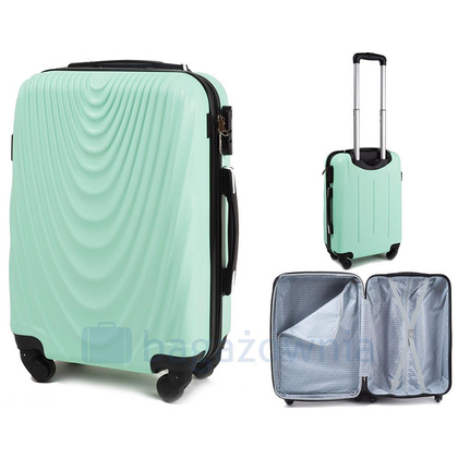 Średnia walizka WINGS 304 M Miętowa
