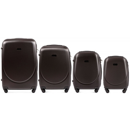 Zestaw 4 walizek WINGS 310 Szare