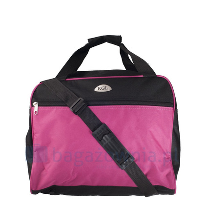 Torba podróżna podręczna PELLUCCI RGL WIZZ AIR M2 Czarno różowa