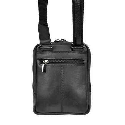 Torba skórzana KEMER 778-NDM Czarna