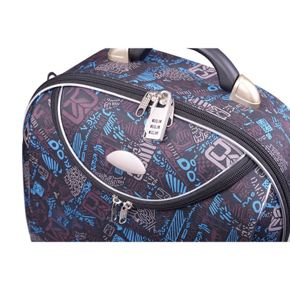 Kuferek PELLUCCI RGL WIZ AIR 773 S Czarny / Niebieski