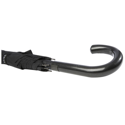 Fontana parasol z funkcją automatycznego otwierania, w optyce karbonowej i z przekrzywioną rączką o wymiarach 23"