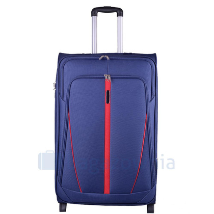 Średnia walizka WINGS 1706 2K M Niebieska