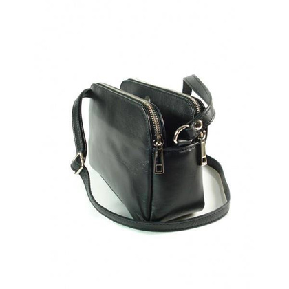 Listonoszka Vera Pelle  komory pojemna czarna  VP2K2N