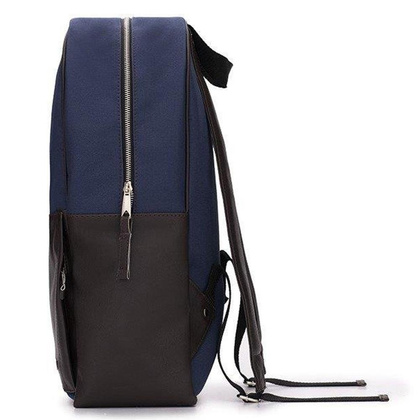 Plecak miejski KEMER SOLIER Forres Granatowo Brązowy - min. zamówienie 20 / 50 / 100 szt.