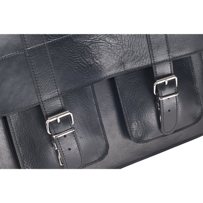 Teczka skórzana KEMER B 902/JUCHT Czarna