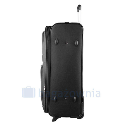 Mała kabinowa walizka WINGS 6802 S Szara