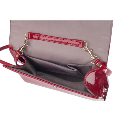 Torebka wizytowa, kopertówka KEMER 761 Czerwona - min. zamówienie 20 / 50 / 100 szt.