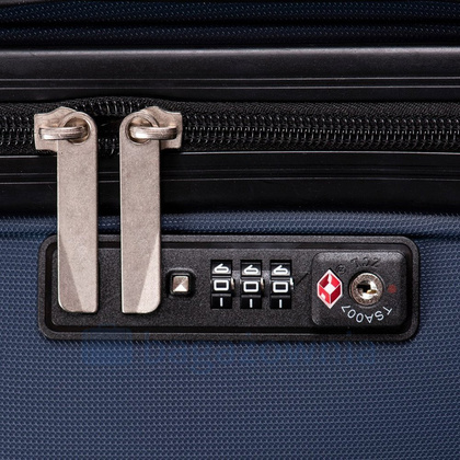 Zestaw 3 walizek WINGS PP05 Czarne