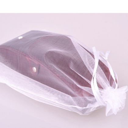 Etui na okulary skórzane KEMER ENO 12 Bordo lakier - min. zamówienie 20 / 50 / 100 szt.