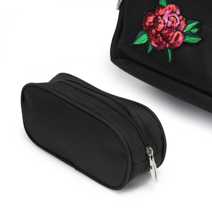 Plecak dziecięcy WINGS LOGO BP20-03 Czarny