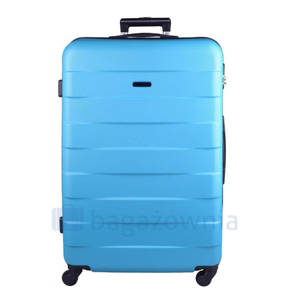 Średnia walizka WINGS 401 M Turkusowa