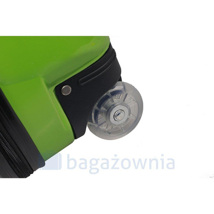 Walizka dziecięca KEMER ŻABA Zielona - min. zamówienie 20 / 50 / 100 szt.