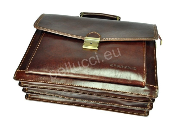 Teczka skórzana PELLUCCI Art.6 Czarna