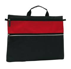 Torba na dokumenty FILE czarny, czerwony