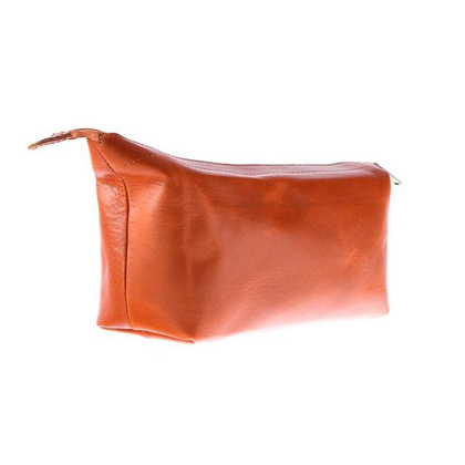 Kosmetyczka skórzana Vintage P16 koniak