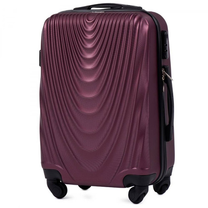 Mała kabinowa walizka WINGS 304 S Bordowa