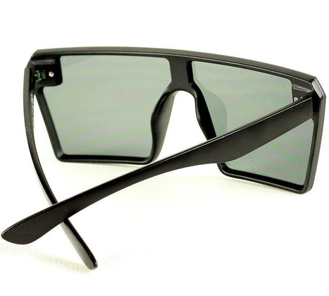 Kwadratowe okulary przeciwsłoneczne MAZZINI SQUARE FASHION czarny - min. zamówienie 20 / 50 / 100 szt.