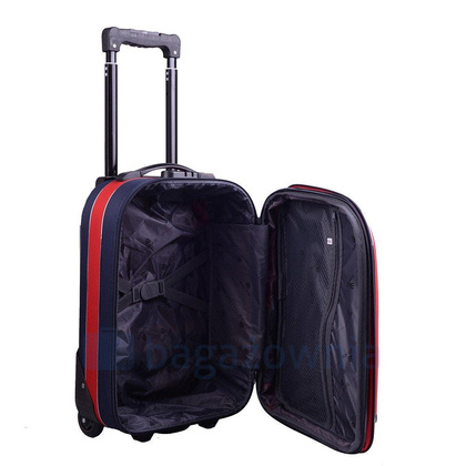 Mała kabinowa walizka PELLUCCI RGL Ryanair Czerwona/Czarna