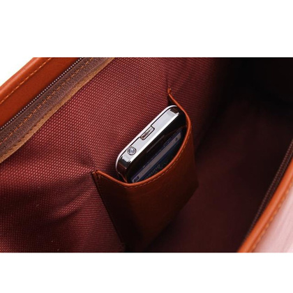 Torebka damska KEMER VOOC Vintage P5r koniak