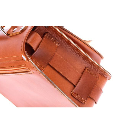 Stylowa torba kuferek KEMER VOOC Vintage P30 brąz