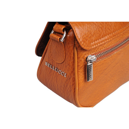 Torebka damska skórzana BELLUCCI  R226 Ruda - min. zamówienie 20 / 50 / 100 szt.