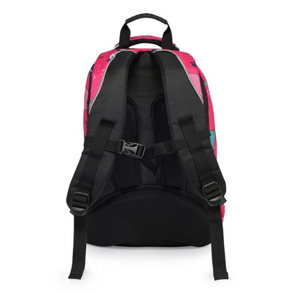 Plecak dziecięcy WINGS LOGO BP20-02 PANDA Różowy