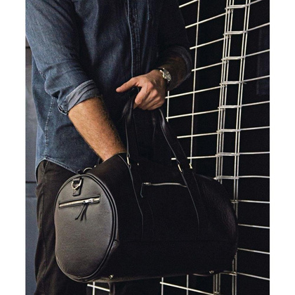 Torba podróżna skórzana KEMER SOLIER Brandon SL19 Brązowa - min. zamówienie 20 / 50 / 100 szt.