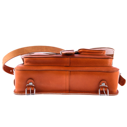 TECZKA SKÓRZANA 3W1 KEMER VOOC Vintage  P13 BEŻOWA