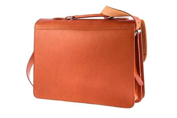 Klasyczna teczka / plecak KEMER VOOC Vintage P12 brąz