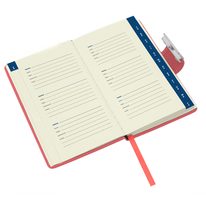 Notes A6 KEMER Czerwony - min. zamówienie 20 / 50 / 100 szt.