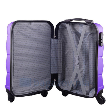 Mała kabinowa walizka WINGS 147 XS Fioletowa