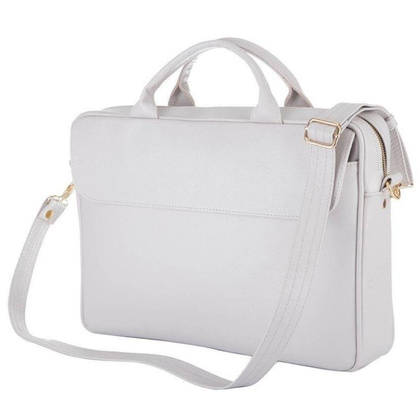 Teczka damska na laptop 15.4 KEMER SOLIER FL16 Popielata - min. zamówienie 20 / 50 / 100 szt.