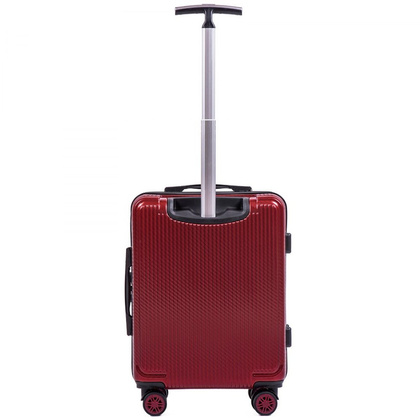 Mała kabinowa walizka WINGS PC565 S Bordowa