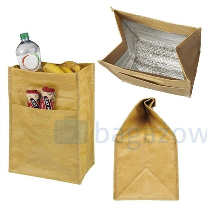 Izolowana torba na lunch KEMER Beżowa