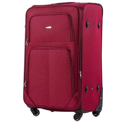 Duża walizka WINGS 214 4K L Czerwona
